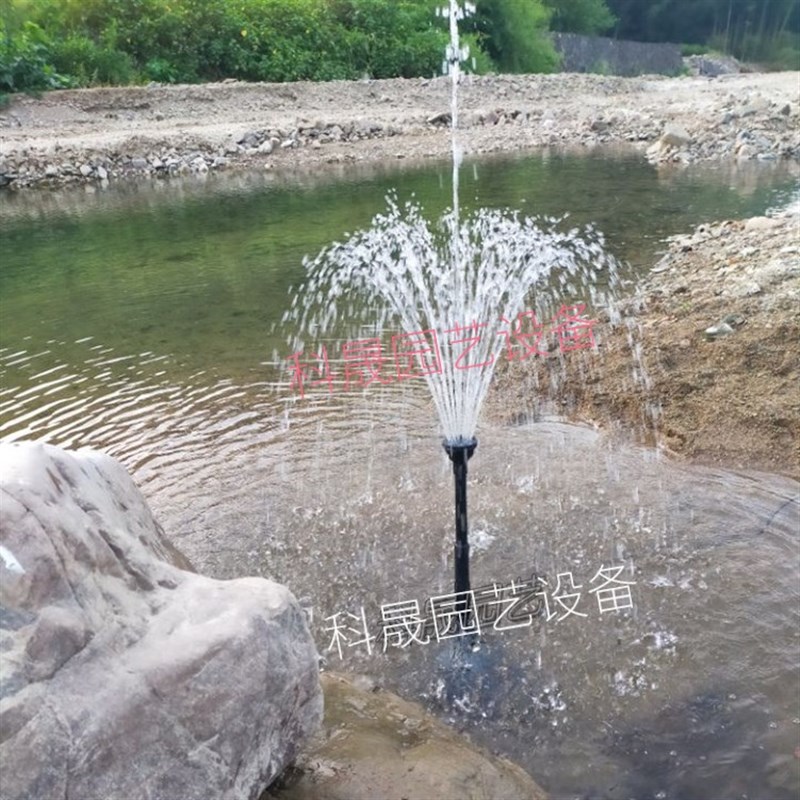 森森鱼池喷泉泵自助庭院景观喷泉喷头室内外喷水泵10米线全套设备