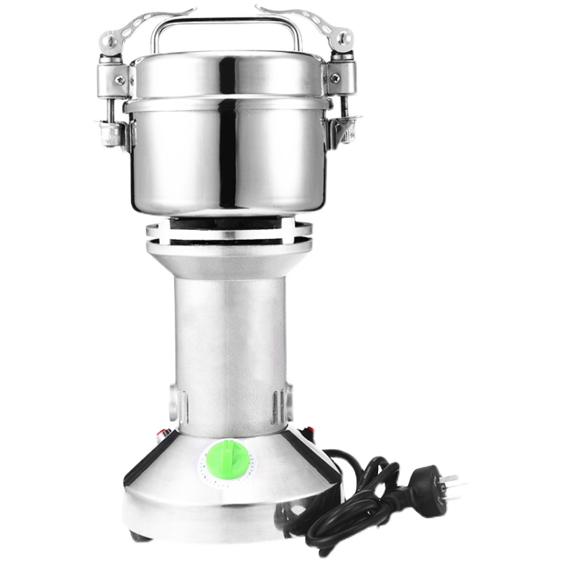 誉烁250克中药材粉碎机家用电动小型药材磨粉机超细打粉机研磨机