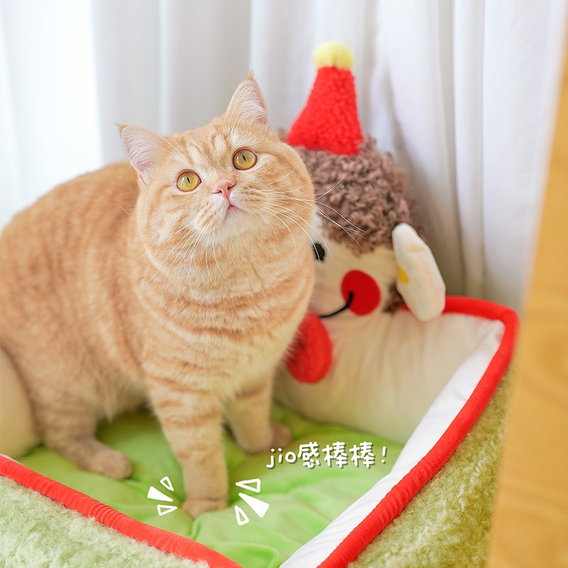 CUL猫窝狗窝冬季冬天保暖可拆洗四季通用沙发泰迪超级大网红猫窝