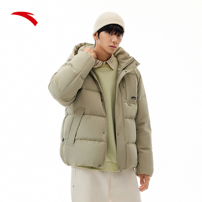 安踏短款羽绒服男女同冬季