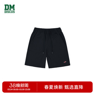 DISCUS休闲短裤三色可选2026春夏新款美式小标设计男女同款