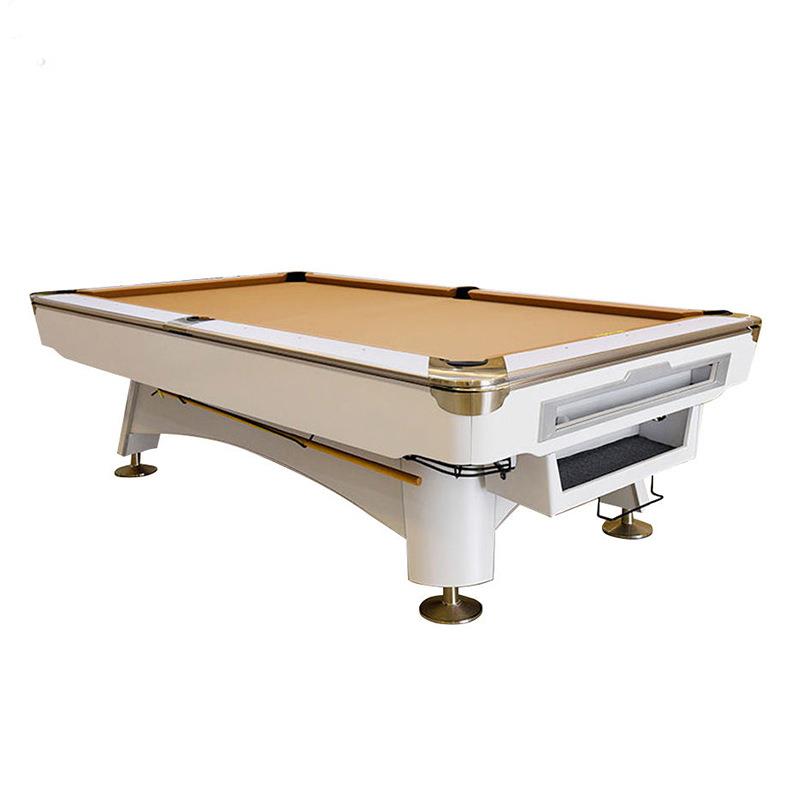 标准型桌球台9尺家用训练台球桌子大理石板花式撞球台九球台球桌