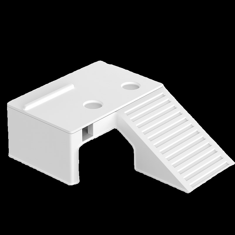 爬宠寄居蟹乌龟晒台爬台躲避屋爬梯二层平台小跃台造景装饰饲养箱