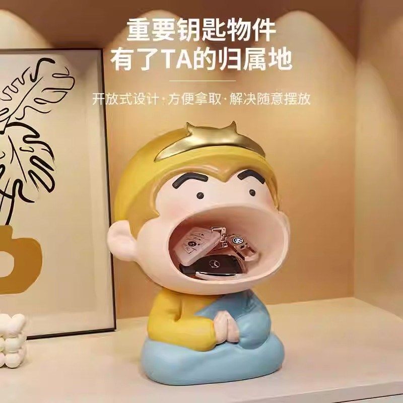 创意入户门钥匙收纳摆件玄关置物架客厅鞋柜家居装饰品可爱高级感,家居饰品,装饰摆件,淘宝优惠券,粉丝福利购,淘宝优惠卷