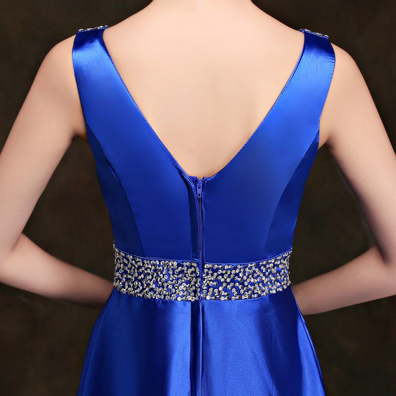 2020新款晚礼服长款结婚敬酒服伴娘服伴郎服礼服裙修身主持人宴会