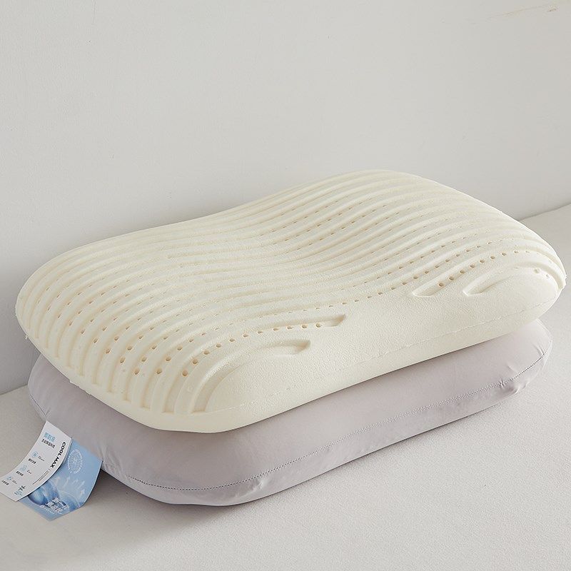 夏季凉感乳胶枕头/2024新款凉感乳胶枕护颈枕枕头护颈椎助睡眠,床上用品,乳胶枕,淘宝优惠券,粉丝福利购,淘宝优惠卷