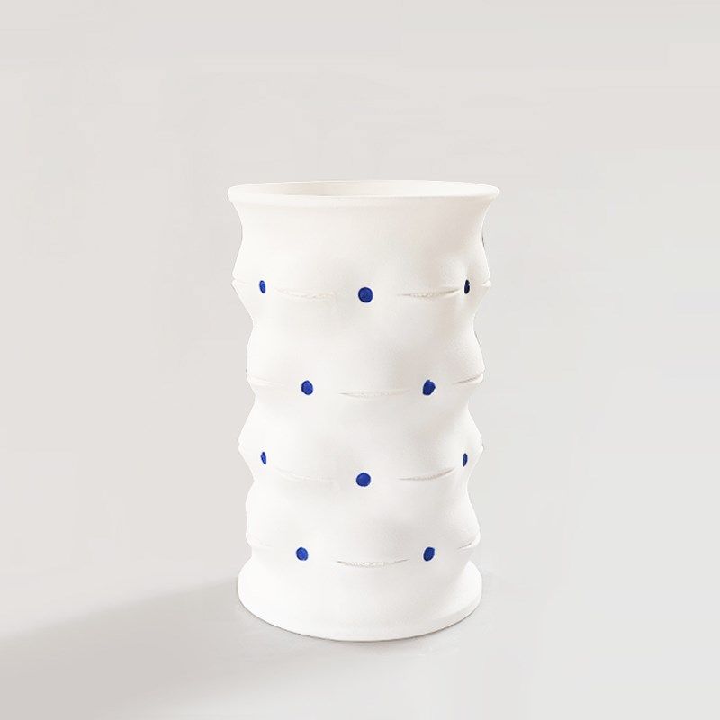 新中式几何创意陶瓷花瓶样板间客厅书房玄关边柜插花花器装饰摆件,家居饰品,装饰摆件,淘宝优惠券,粉丝福利购,淘宝优惠卷