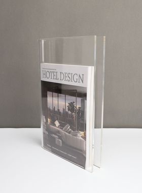 欧式创意亚克力书架摆件样板房售楼部卧室书房客厅桌面玄关饰品