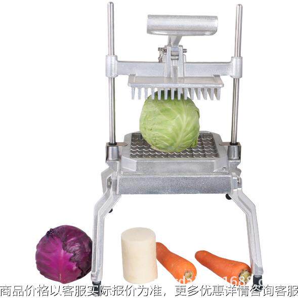 多功能切菜器商用卷心菜生菜切条切块机小型食品加工设备果蔬切块
