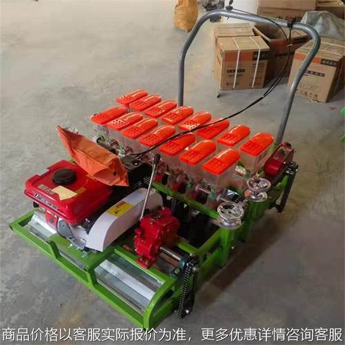 厂家热销蔬菜播种机 种菜育苗精播机 自走式汽油点播机