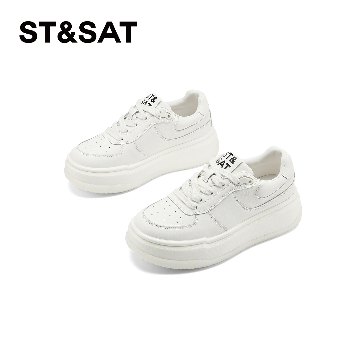 星期六厚底增高小白鞋板鞋休闲鞋