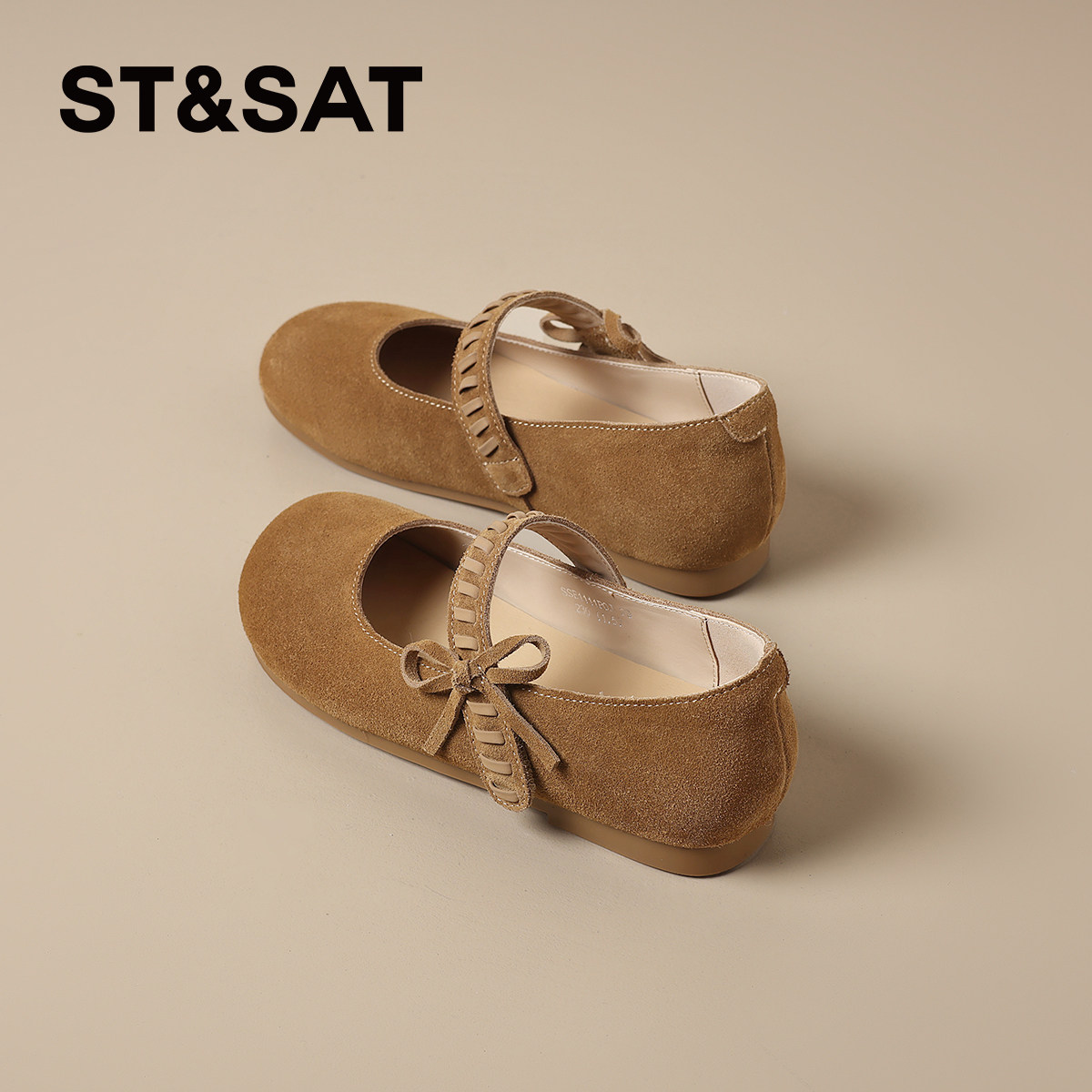 星期六复古玛丽珍鞋女勃肯鞋2026春季新款百搭真皮一脚蹬单鞋女鞋,女鞋,玛丽珍鞋,淘宝优惠券,粉丝福利购,淘宝优惠卷