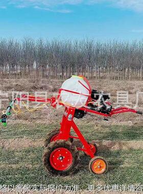 手推170汽油喷药机自走式玉米大豆打药机喷幅6米农用喷药打药机