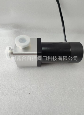 GDC高真空电磁动挡板阀电动角阀KF铝合金焊接式波纹管轴密封