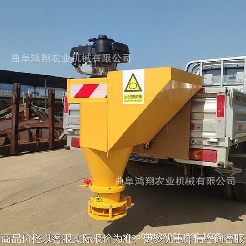 融雪剂撒布机市政道路清雪除冰洒盐机车载式大马力抛洒融雪撒布机