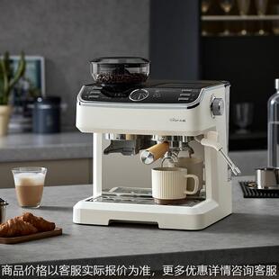咖啡机KFJ 半自动家用咖啡机 研磨一体机 现磨咖啡 E28A5意式