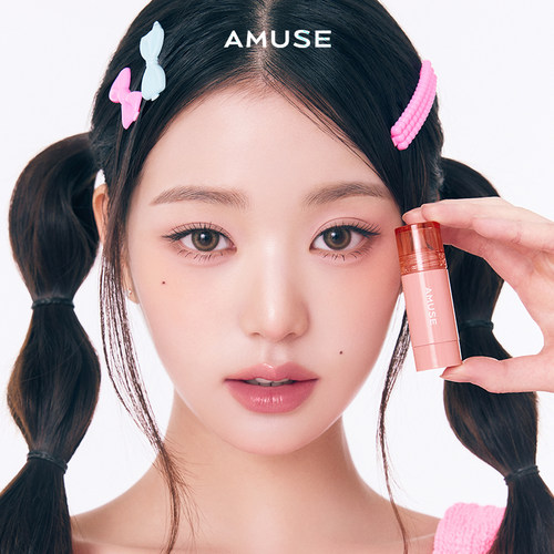 amuse 柔雾彩墨腮红 cheek tok tok 自然提气色提亮膨胀收缩色