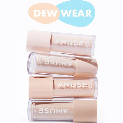 Amuse 果冻粉底液 张元英同款 韩妆干皮水光肌保湿 BB素颜霜