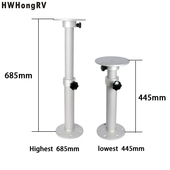 房车通用无级升降易拆卸桌腿游艇船舶用伸缩支架各种旅居车
