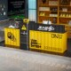 吧台收银台工业风奶茶店台球厅酒吧烧烤店前台桌集装 箱接待台