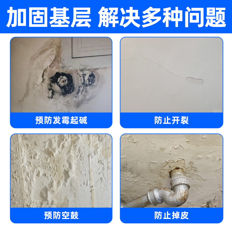 防砂封闭剂抗反碱防潮加固剂地固墙固混泥土增强固沙界面剂