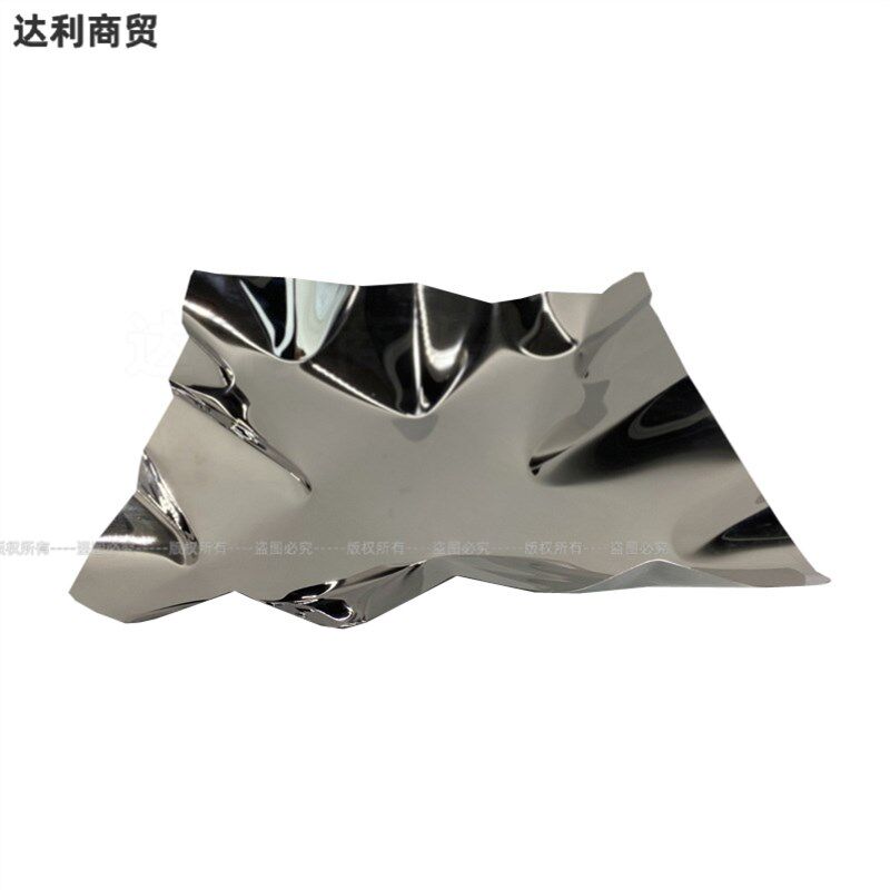 现代样板房家居客厅茶几创意软装饰品金属果盘