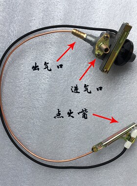 只燃气烤鸭炉点火器型气碳两用烤鸭炉点火总成关