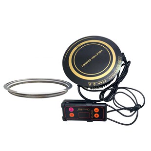 火锅商用电磁炉下沉式小火锅电池炉圆型一一小锅