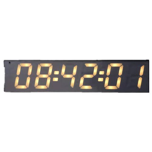 网授时自动校对时间大字体彩色客厅创意个性数字智能时钟