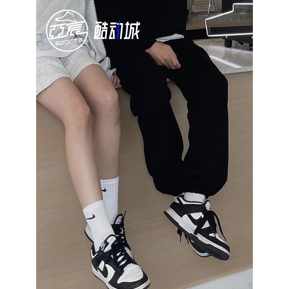 DunkLow黑白熊猫灰红低帮