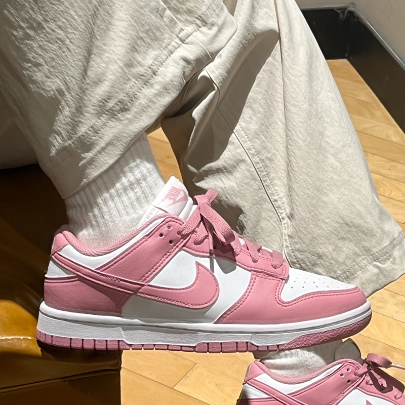 女鞋DunkLow板粉色柔软舒