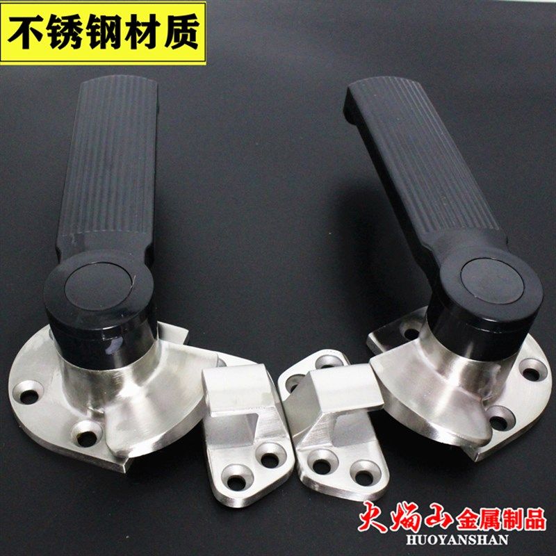 小号蒸箱门把手 蒸柜拉手 蒸柜门锁 蒸饭柜配件 商用厨具配件