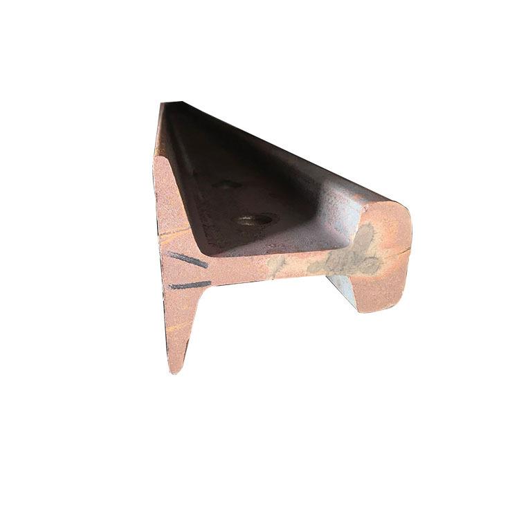 钢轨配件16#钢轨钢轨夹板鱼尾板轨道连接板qu50量大从优