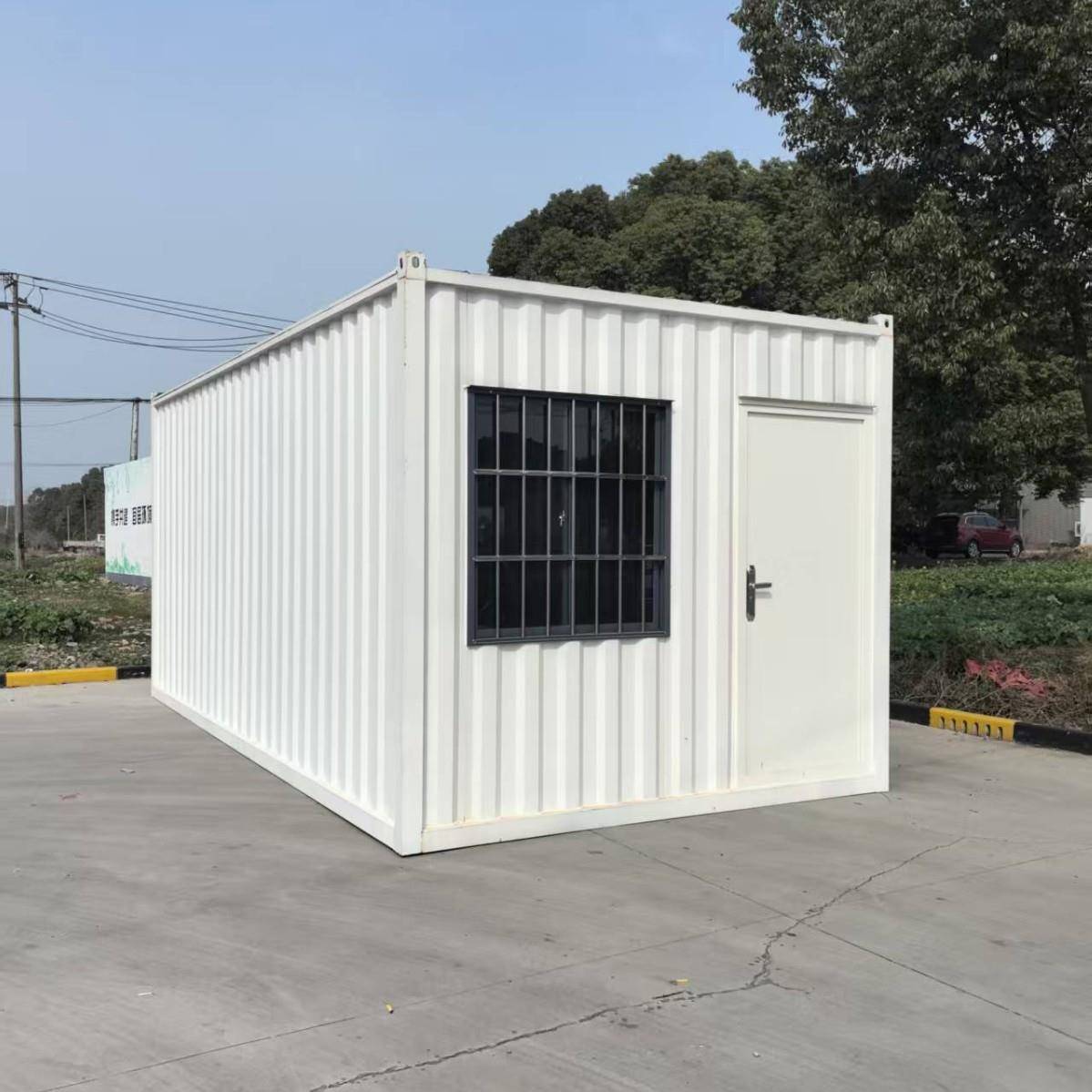 集装箱住人箱房子带装修工地移动彩钢集成房屋可拆卸组装活动板房