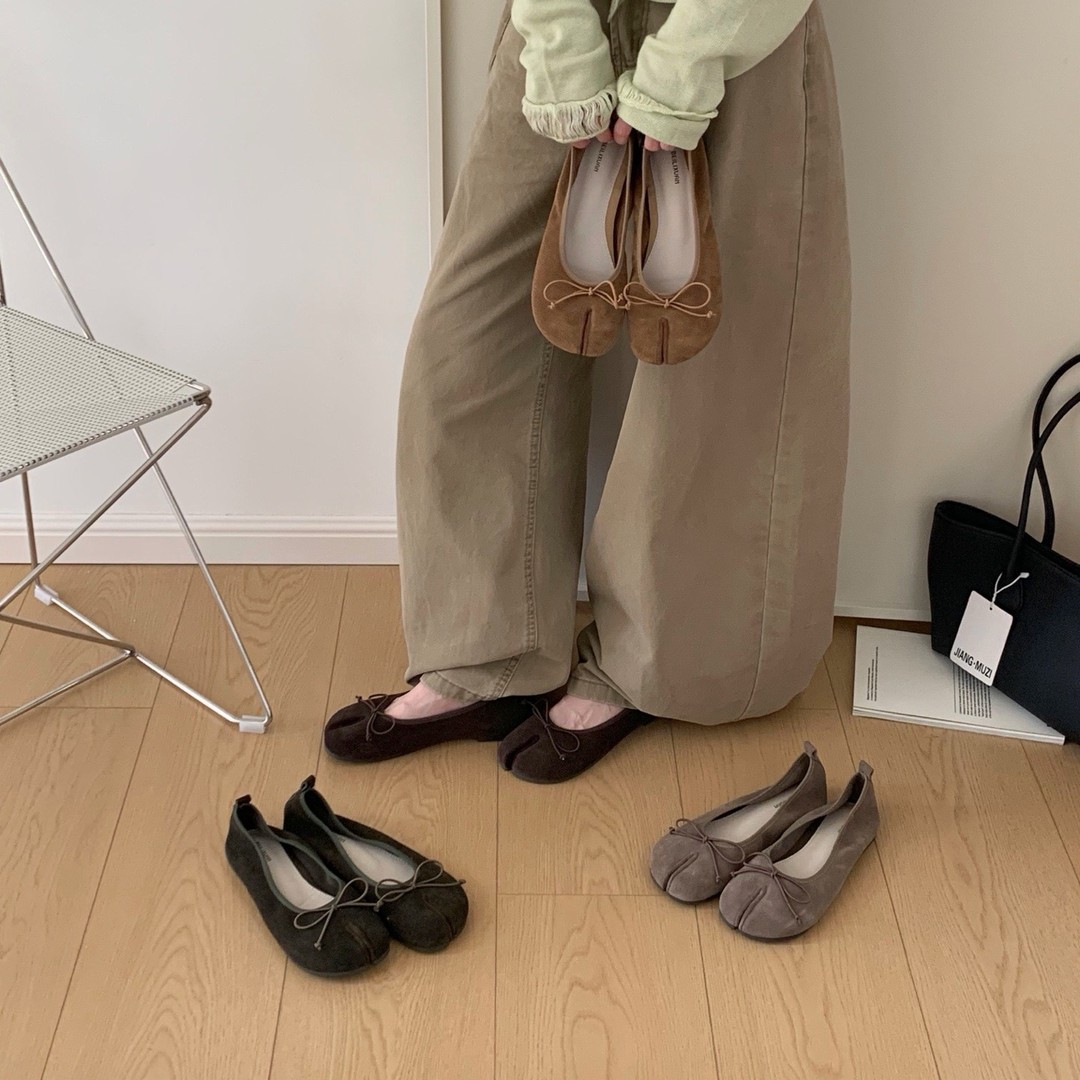 BULVJI韩式分趾蝴蝶结芭