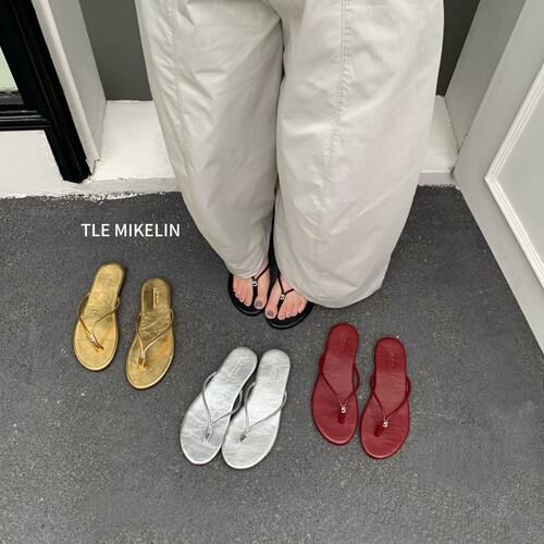TLEMIKN韩版夹趾人字拖