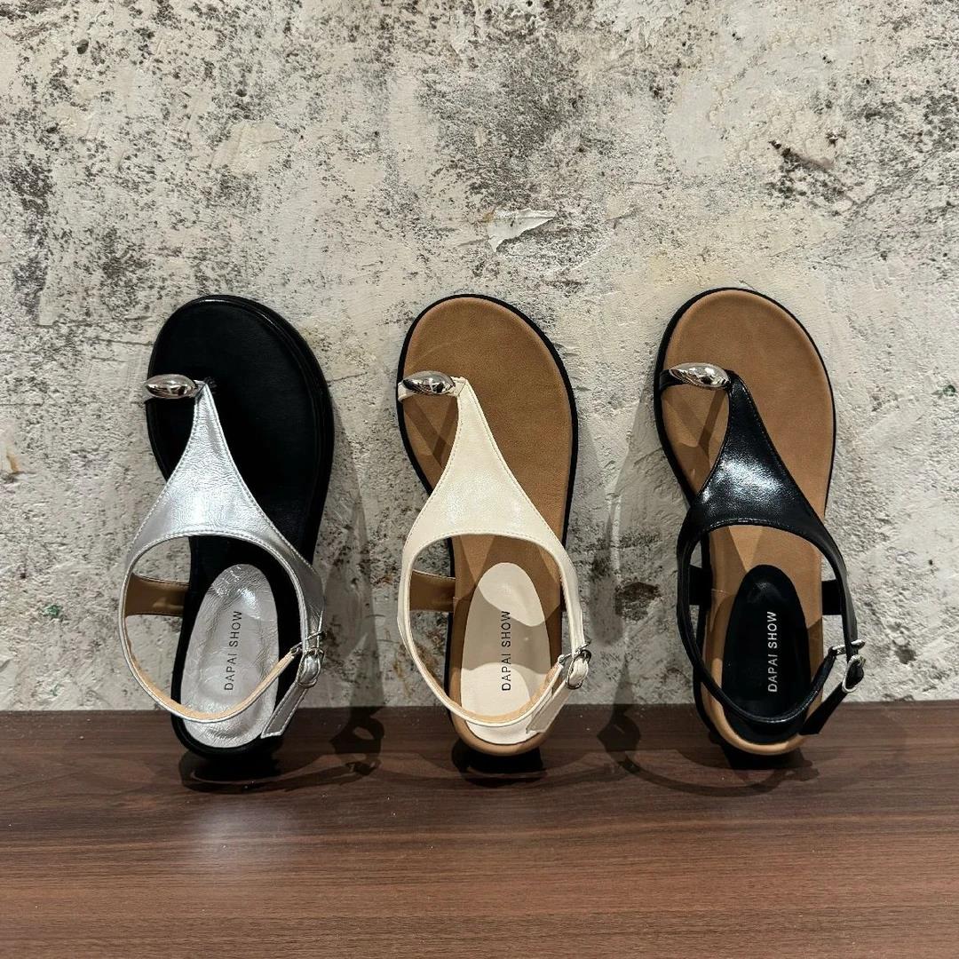 DAPALSHOW韩版小众坡跟