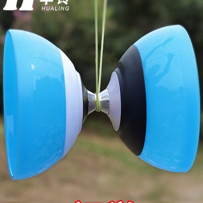 华铃空竹小学生专用专业儿童磨砂铃空竹老人健身初学者双头扯铃