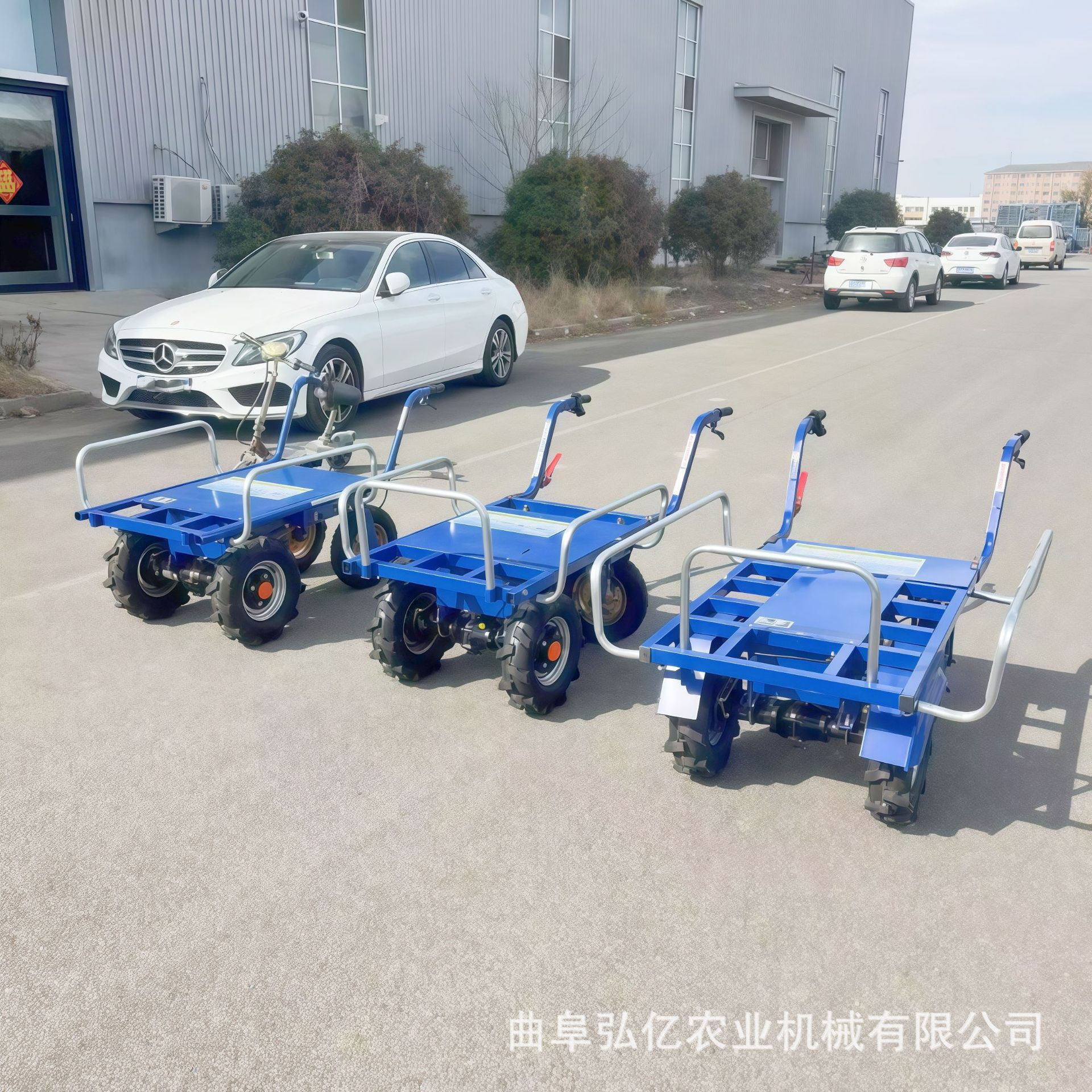 畅销48V轻便电动手推车 农用粮食蔬菜搬运车 山地丘陵独轮鸡公车