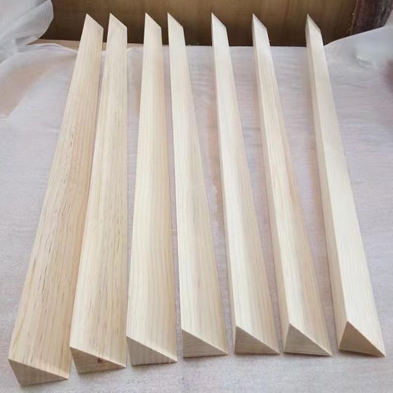 三角木条DIY手工模型制作材料建筑模型材料玻璃压窗木条定制桐木