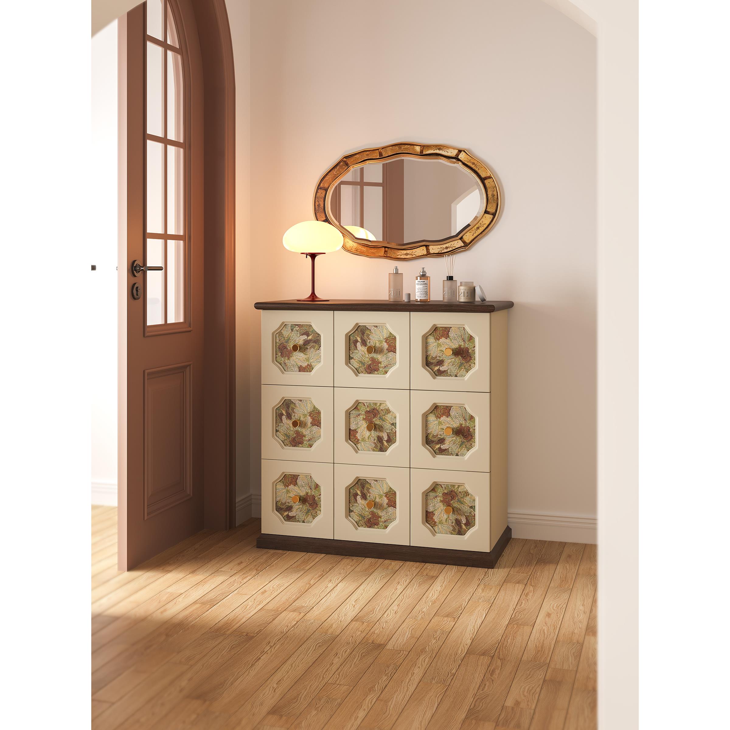 古吉设计师法国创意中世纪多抽屉收纳柜餐具柜装饰柜墙侧柜风格