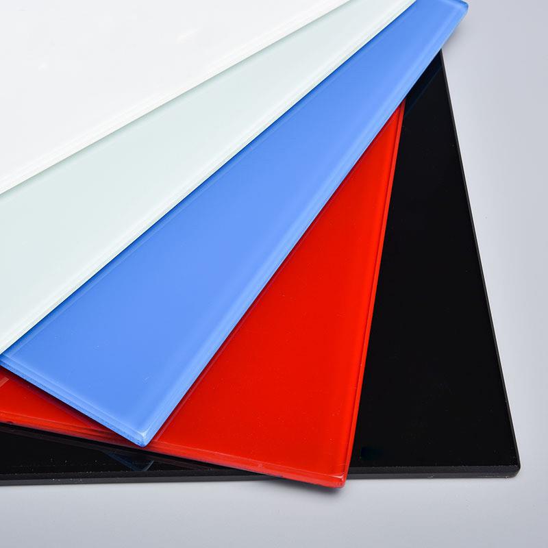 餐桌防爆钢化玻璃台面定制钢化玻璃圆桌矩形桌面红木家具咖啡桌玻