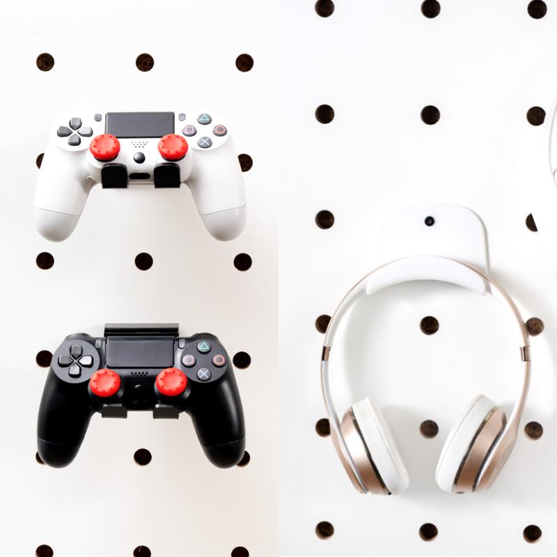 木目iwood 15mm洞洞板电竞房配件 键盘鼠标耳机挂钩收纳支架合集