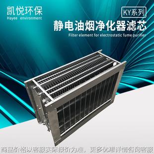 静电油烟内胆 静电除油模块 无烟烧烤车净化机芯配件 等离子电场