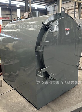 小型家用卧式自制木炭机 无烟炭化炉 果木原木椰壳制炭炉机器