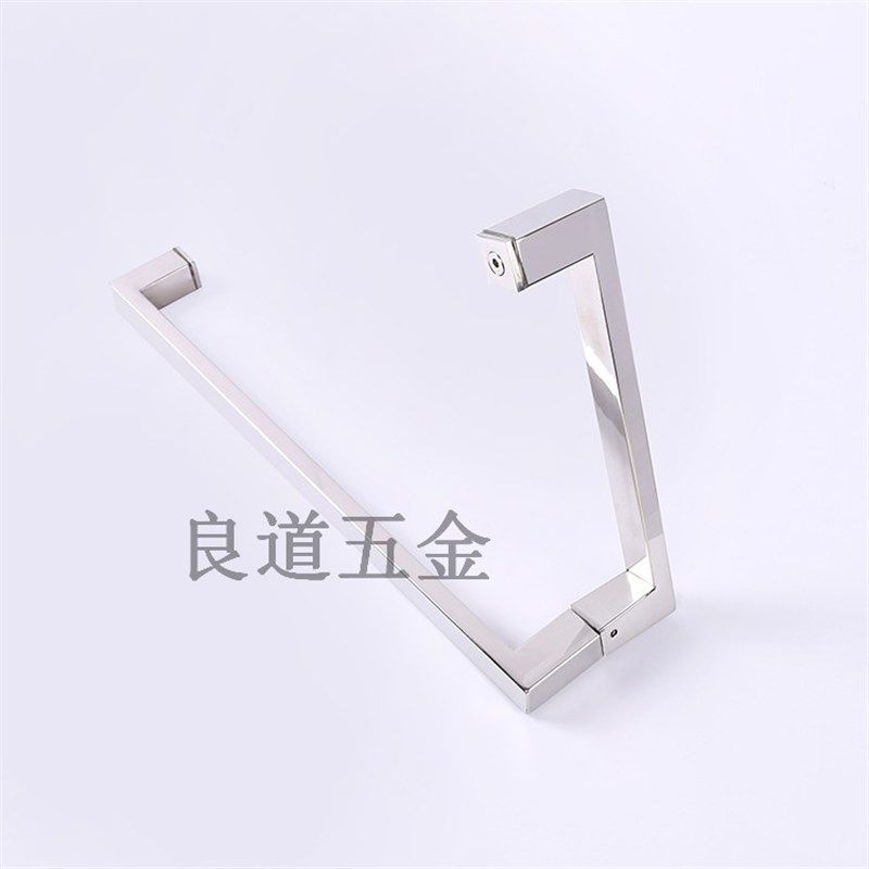 镜面房方管拉手浴室拉手纵横内外拉 门把手扁管
