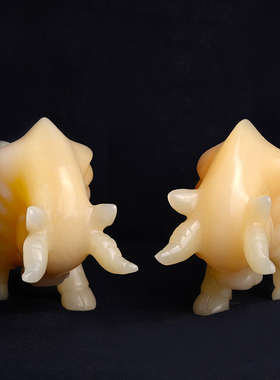 牛招财金牛华尔街牛办公室公司商务业礼品玉石工艺饰品