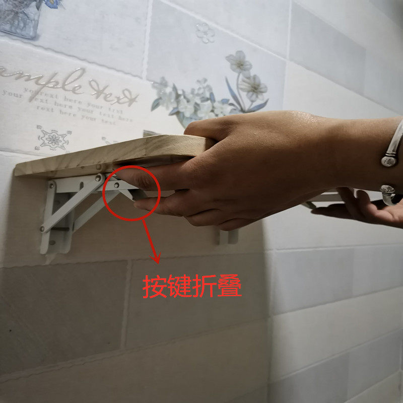 壁挂桌餐桌连壁桌实木桌挂墙桌电脑桌连墙上桌笔记书桌靠墙桌