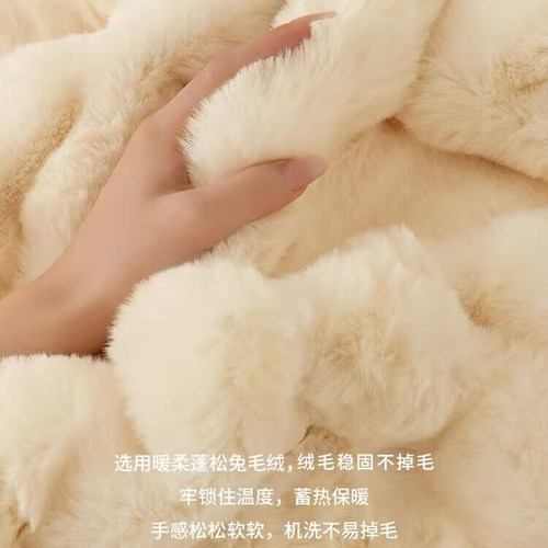 保暖地毯卧室毛毯加厚床边毯泡泡绒客厅飘沙发毛绒毯衣帽间地垫