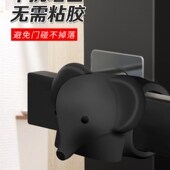 门吸免打新款 硅胶门碰门后防撞垫办公室门把手房门门阻器